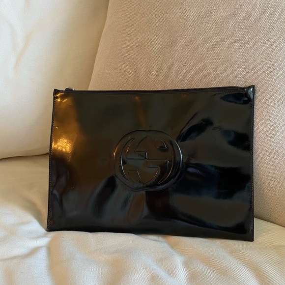 Gucci Black Leather Clutch - Picture 7 of 7